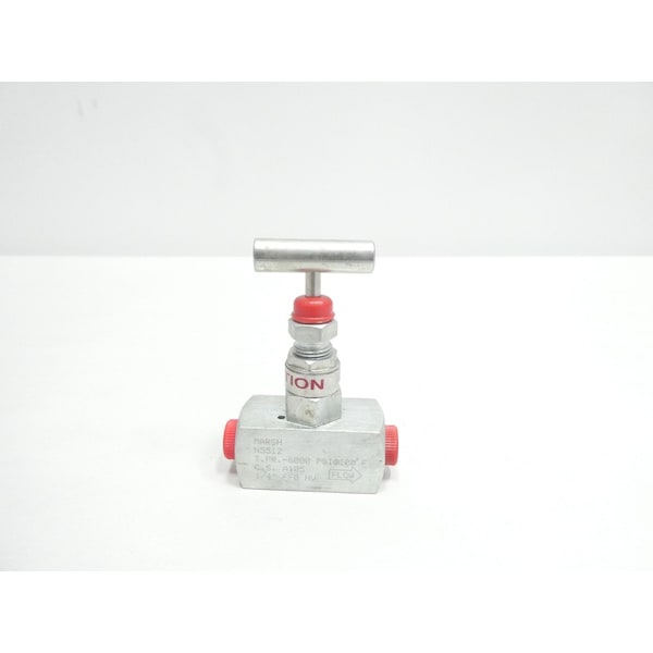 Marsh NPT STEEL 6000PSI 1/4IN NEEDLE VALVE N5512 - main